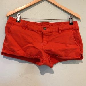 ORANGE roxy shorts like new